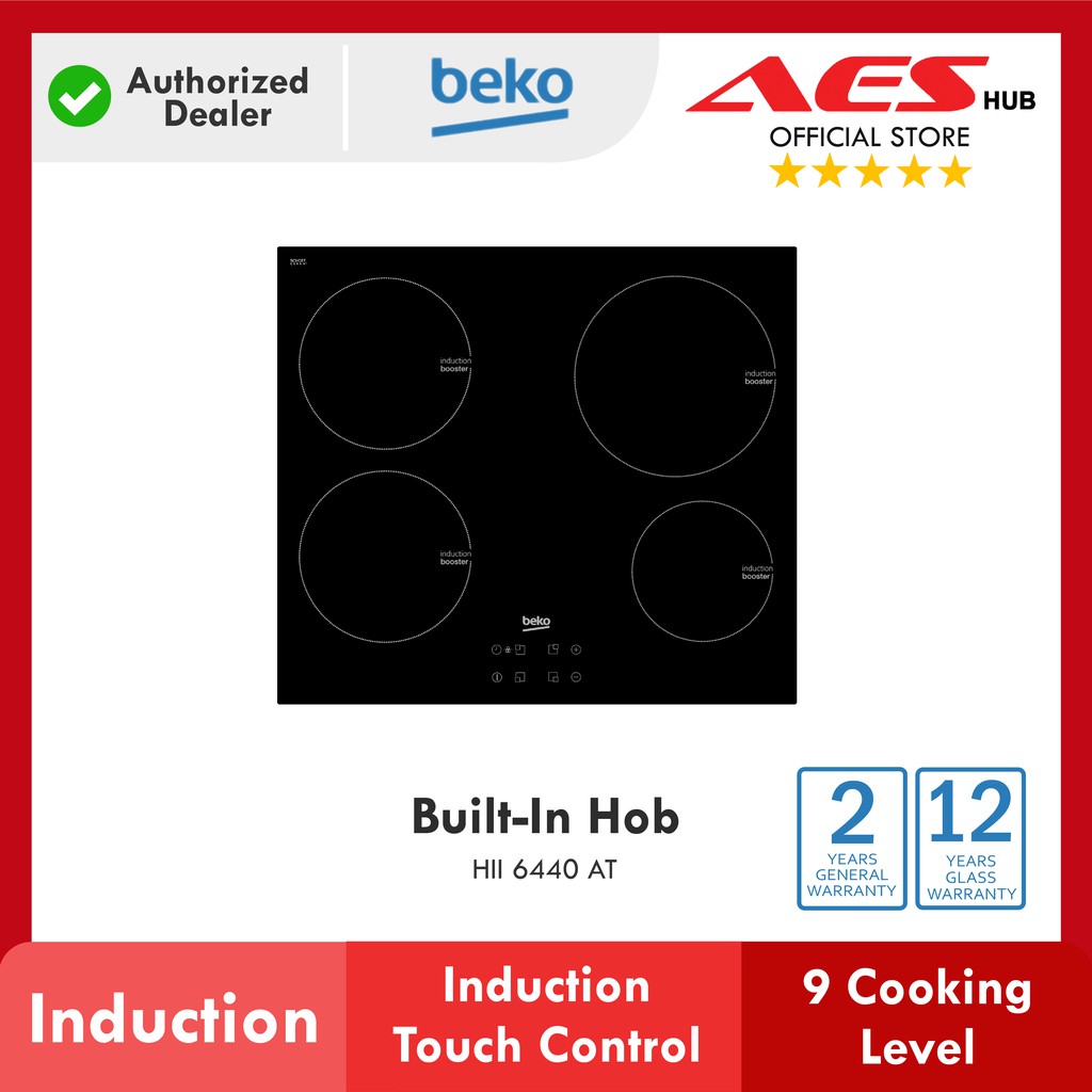 BEKO Kitchen Appliances Built In Induction Hob Easy Clean Stove