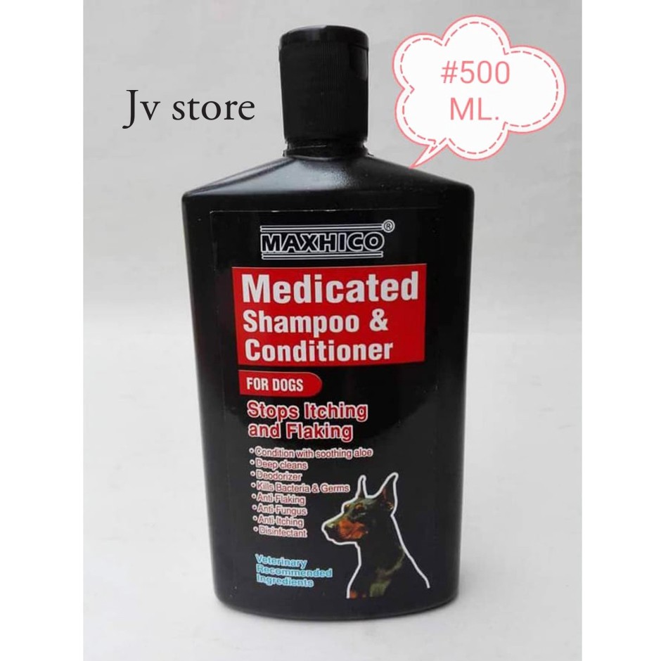 Maxhico Dog Medicated Shampoo Conditioner 500ml Shopee Malaysia