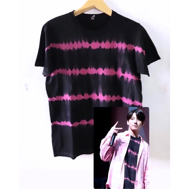 Jungkook BTS Long Sleeve tie dye Shirt Not Printing | Shopee Malaysia