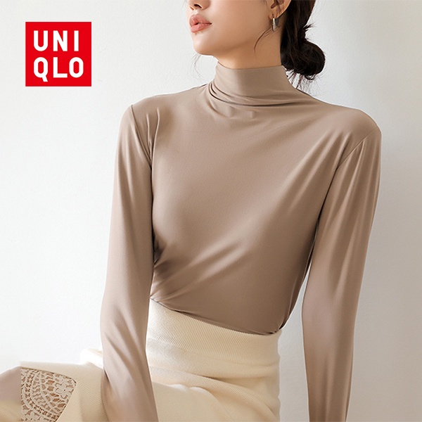 UNIQLO Thermal Underwear Soft Comfortable Long Sleeved Tshirt Shopee Malaysia
