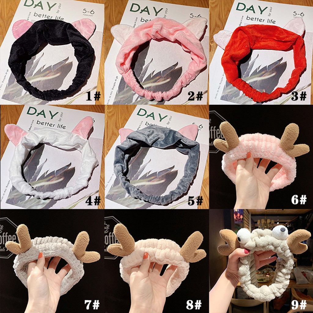 Korea Style Hairband Wash Face Hairband Cute Stylish Korea Hairband