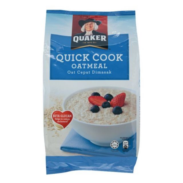 Quaker Quick Cook Oatmeal 1.35kg | Shopee Malaysia