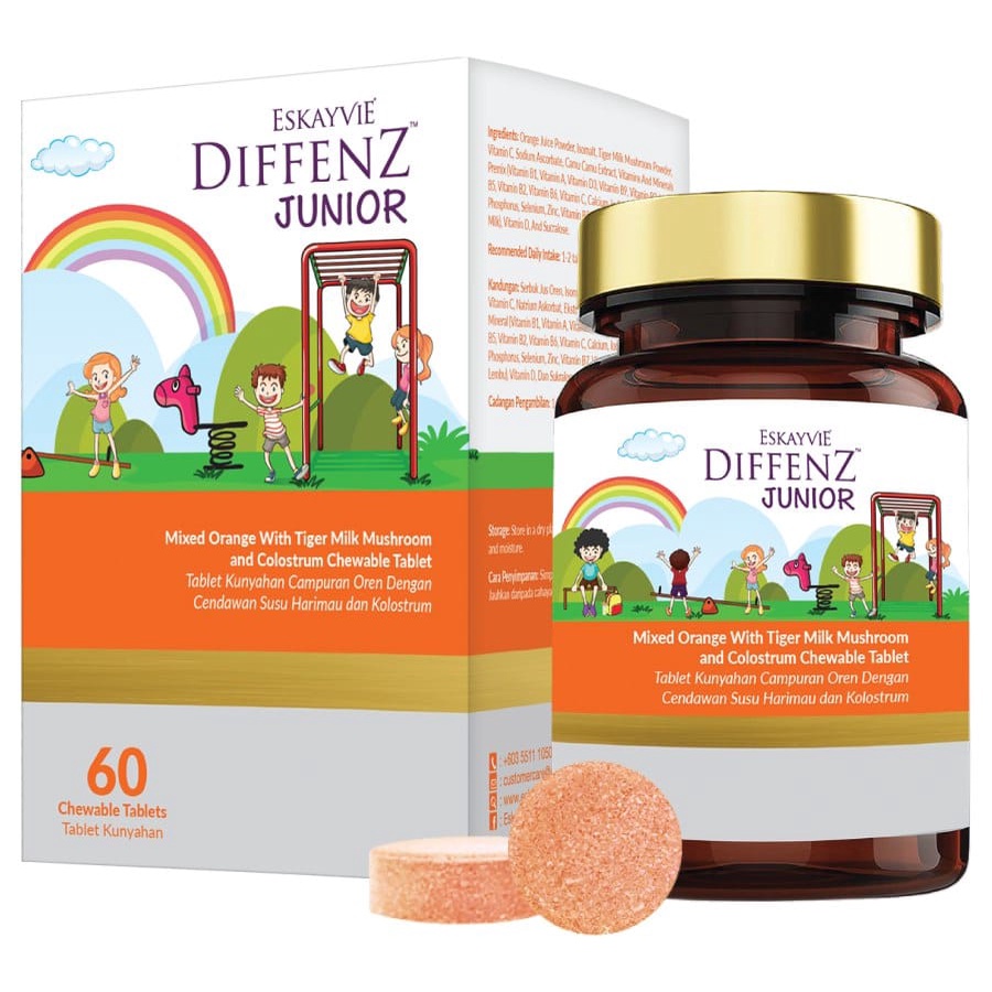ESKAYVIE DIFFENZ JUNIOR VITAMIN C / ANTIOXIDANT, IMMUNITY BOOSTER