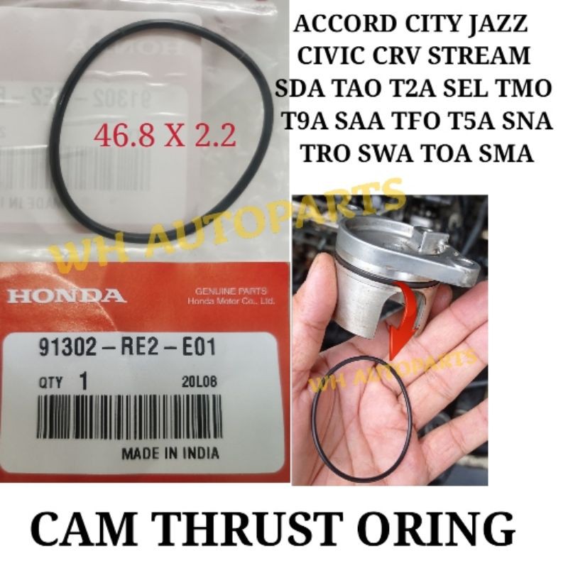 (46.8x2.2) CAM THRUST ORING (ORIGINAL) HONDA CITY SEL T9A TMO T2A SWA