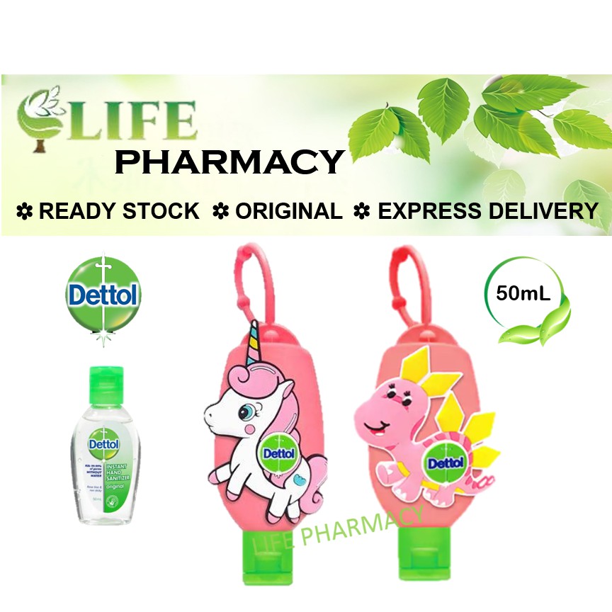 DETTOL Hand Sanitizer Bag Tag Special Edition 50ml [1 unit] Unicorn