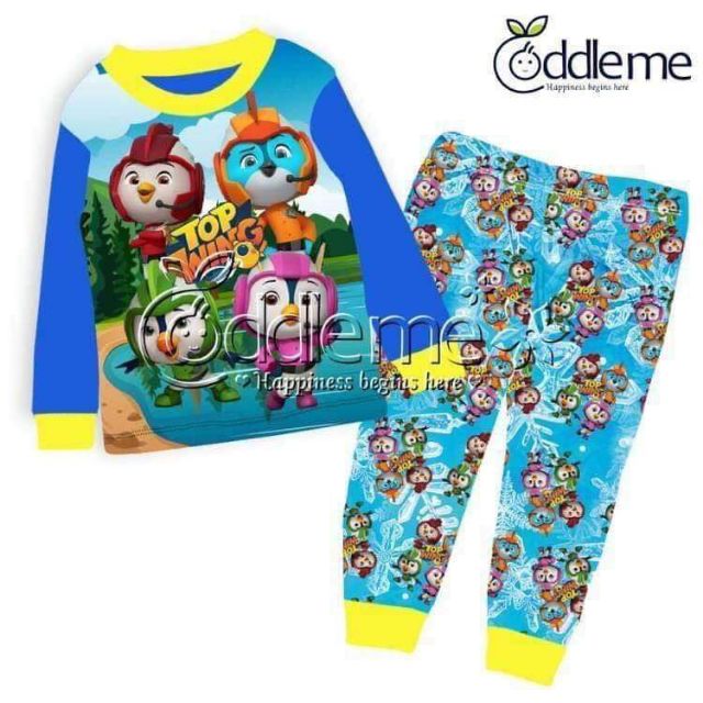 CuddleMe Kid Pajamas Top Wing Shopee Malaysia