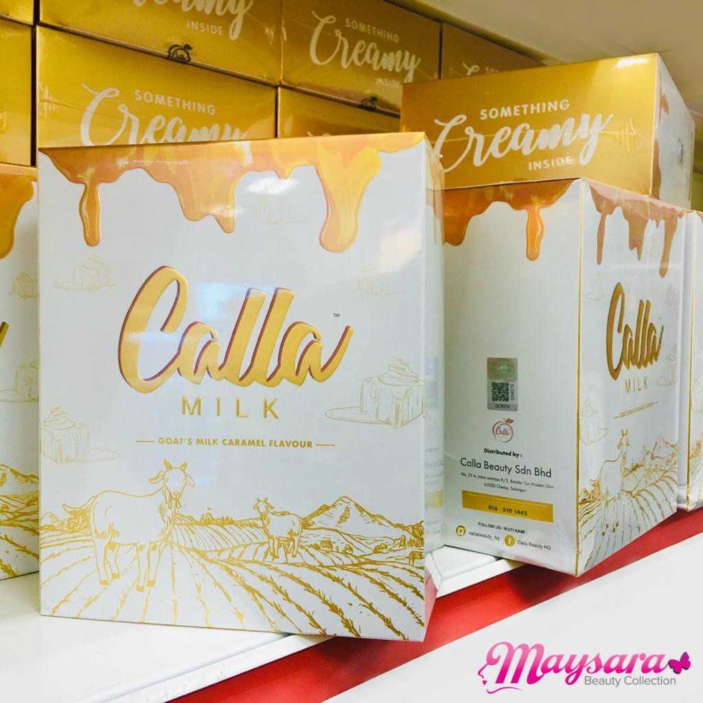 CALLA MILK ~ Goat's Milk with Caramel Flavour (20 sachet x 25gm ...