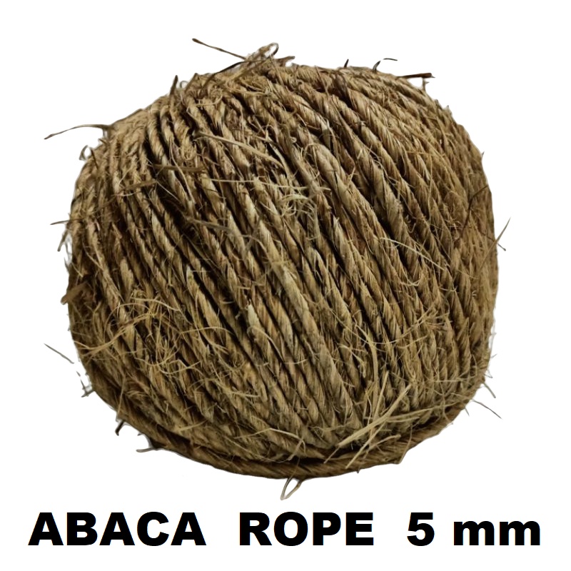 ABACA ROPE 5mm X 50 FT HEAVY DUTY | Shopee Malaysia