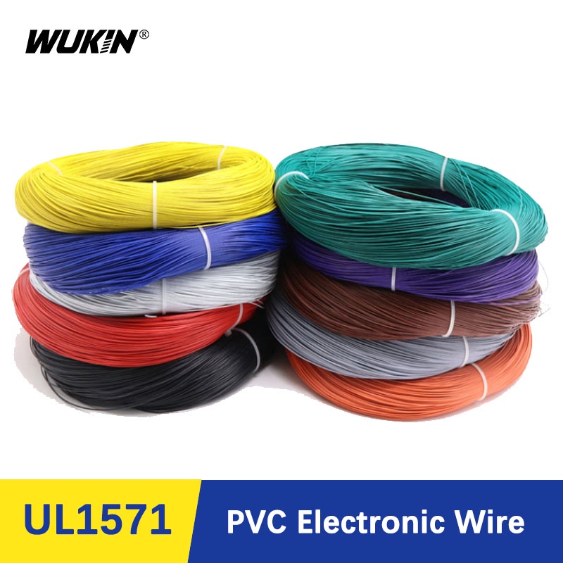 5m Ul1571 Pvc Electronic Wire Flexible Cable Insulated Tin-plated 