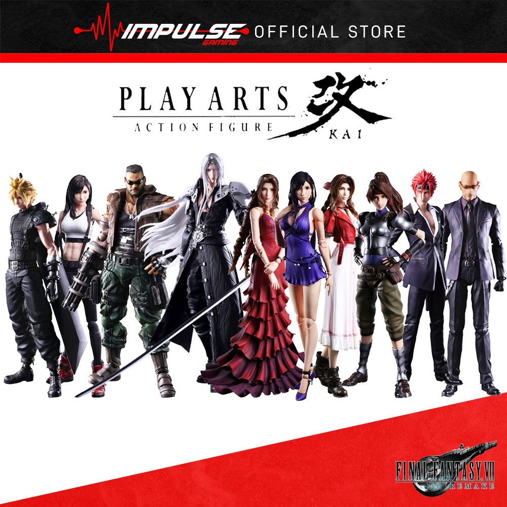 SEPHIROTH PLAY ARTS Kai Final Fantasy Vii Remake Action Figure Square