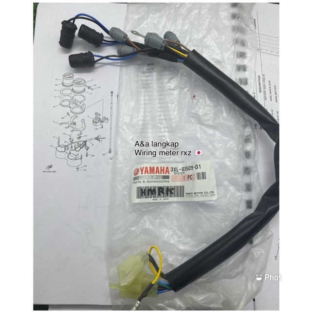 WIRE HARNES METER/WIRING METER RXZ ORIGINAL JAPAN | Shopee Malaysia