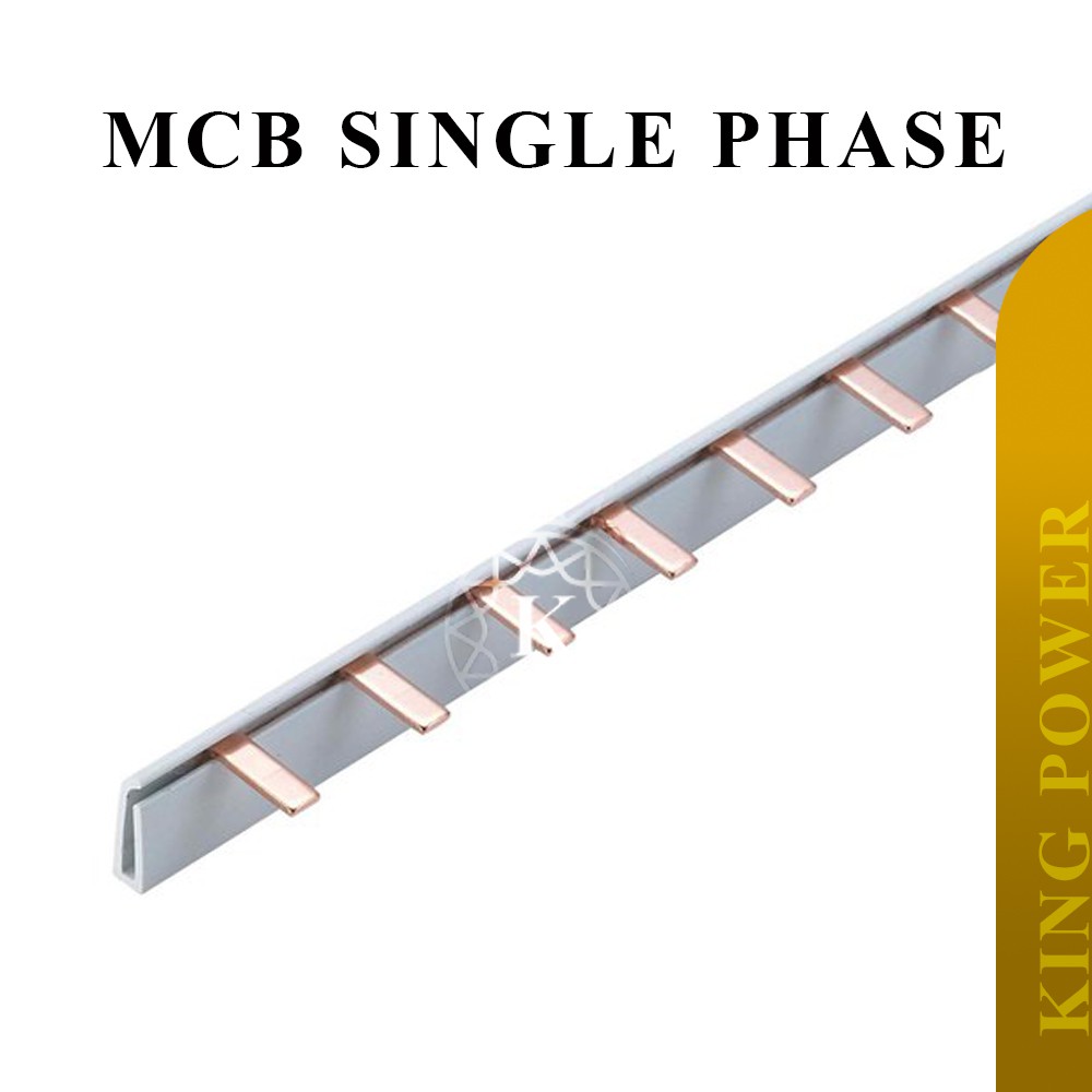 1 METER MCB Single Phase Copper Bus Bar with PVC Insulated Shopee