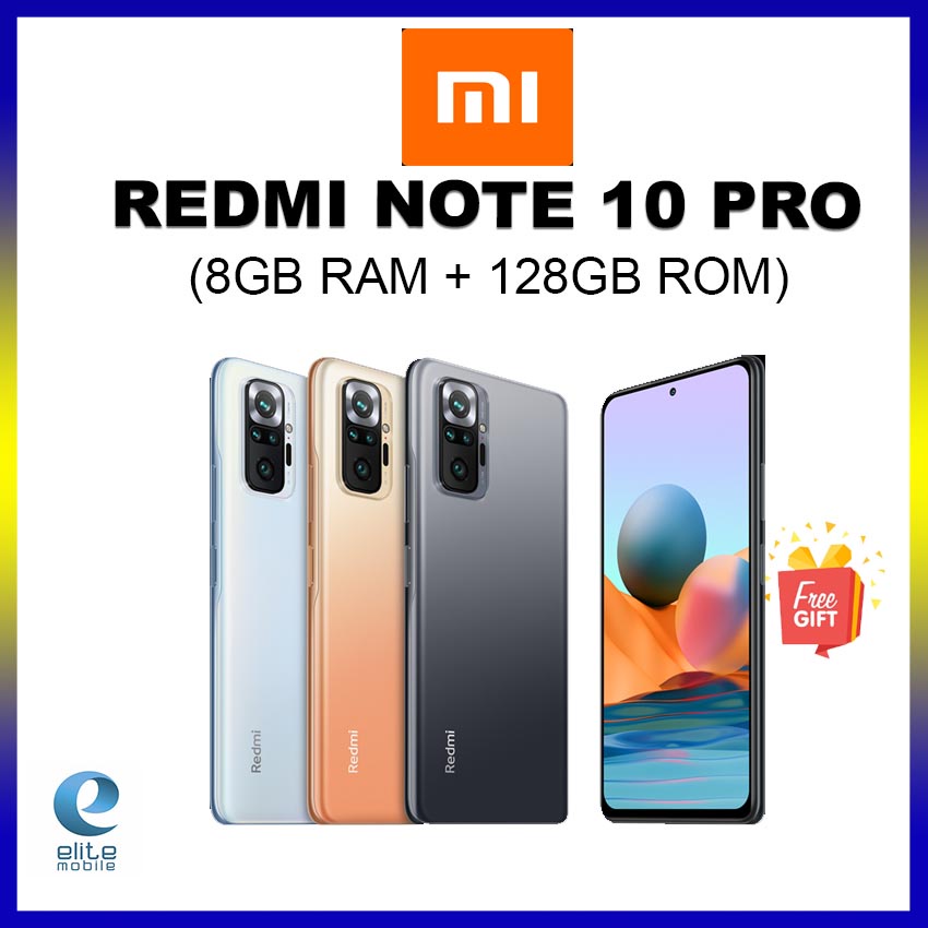 Xiaomi Redmi Note 10 Pro [8GB RAM + 128GB ROM] Qualcomm Snapdragon 732G ...