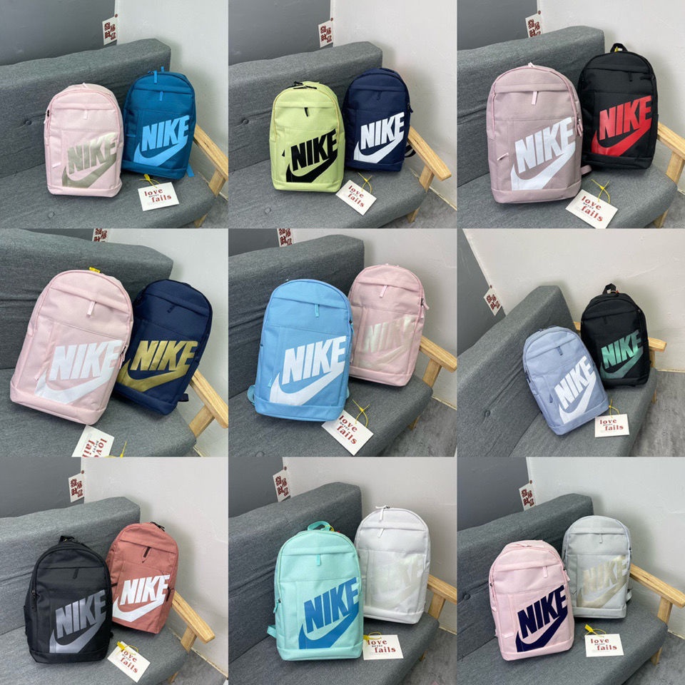 Nike 2022 Men's and Women's School Bag Fashion Letter Large Capacity