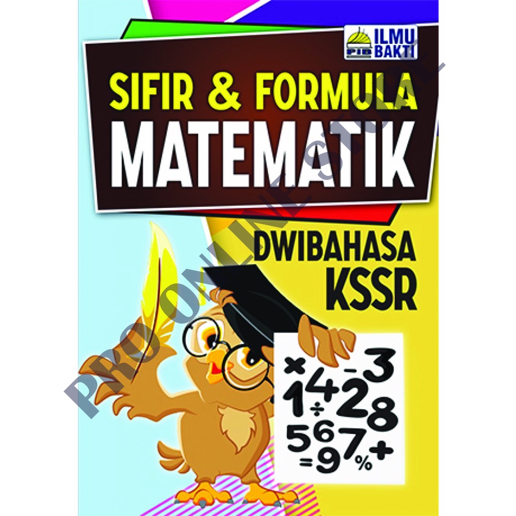 Sifir Dan Formula Matematik (Dwibahasa KSSR) | Shopee Malaysia