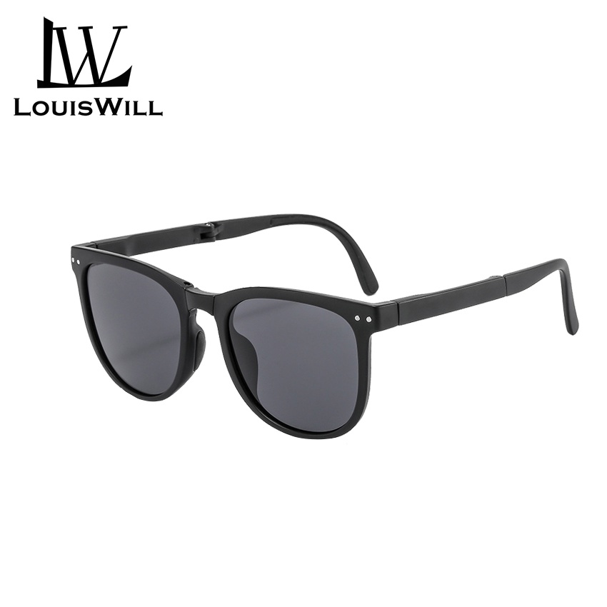 LouisWill Men Women Sunglasses Foldable Lenses Sunglasses Driving ...