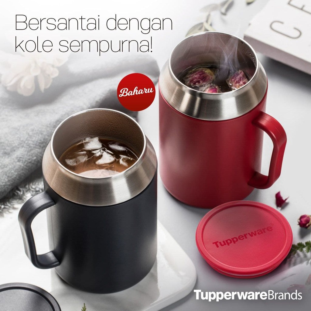 Tupperware store thermal mug