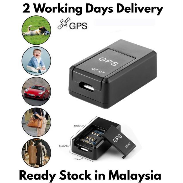 GF07 Mini GPS Tracker Car SPY GSM GPRS Real Time Tracking Locator