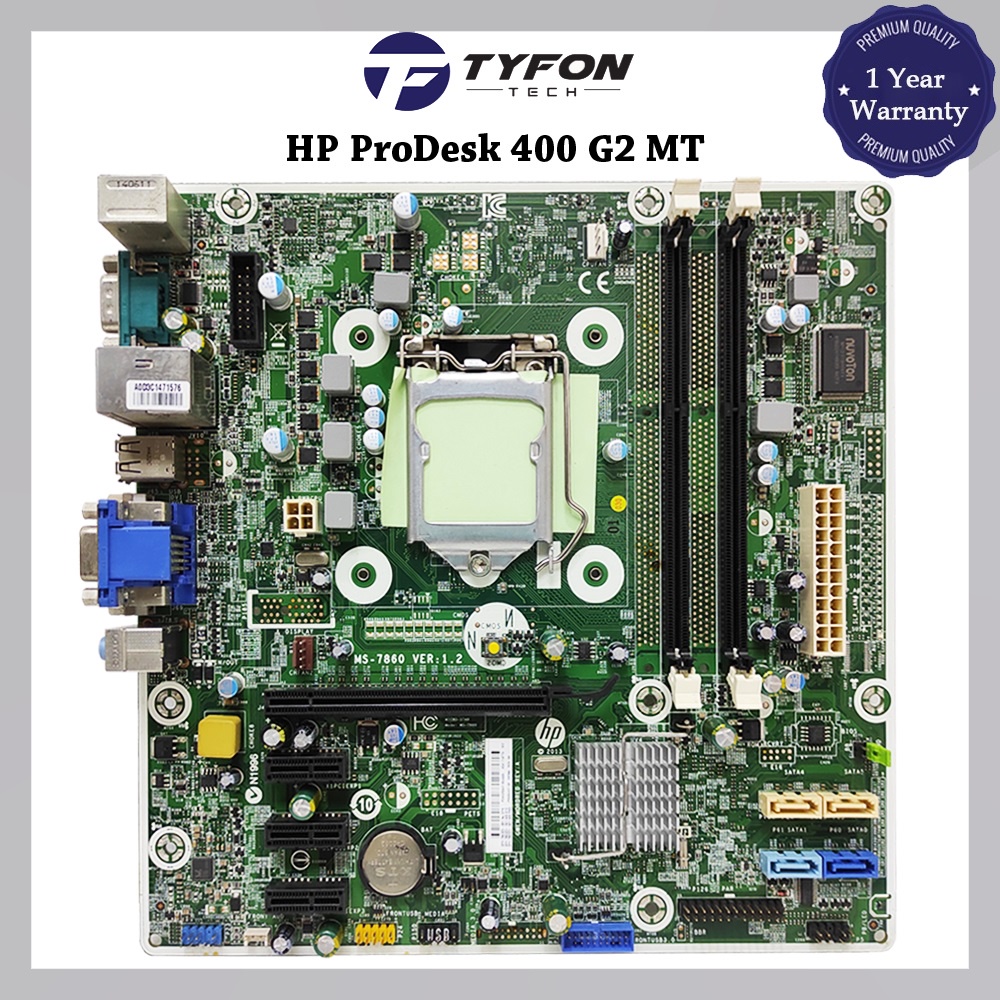 Socket AM4 Computer Motherboards HP ProDesk 400 G1 Microtower MS-7860 ...