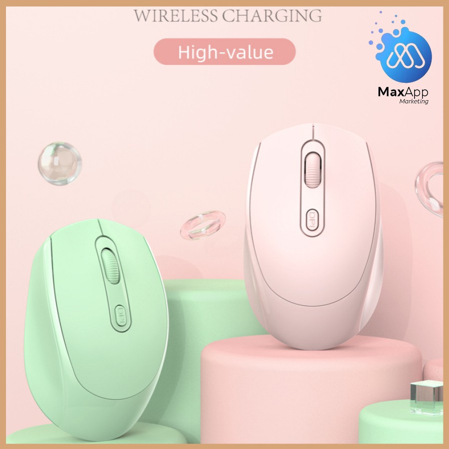 Wireless Optical Mouse Rechargeable Mice 2.4GHz 1600 DPI With Build In ...