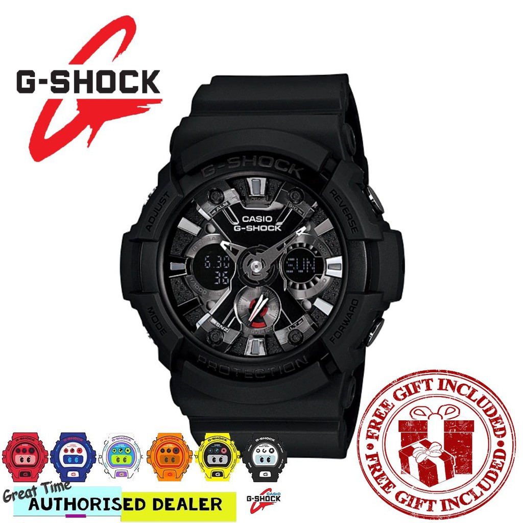 (READY STOCK) Official Marco Warranty CASIO G-Shock GA201 1A 100% ...