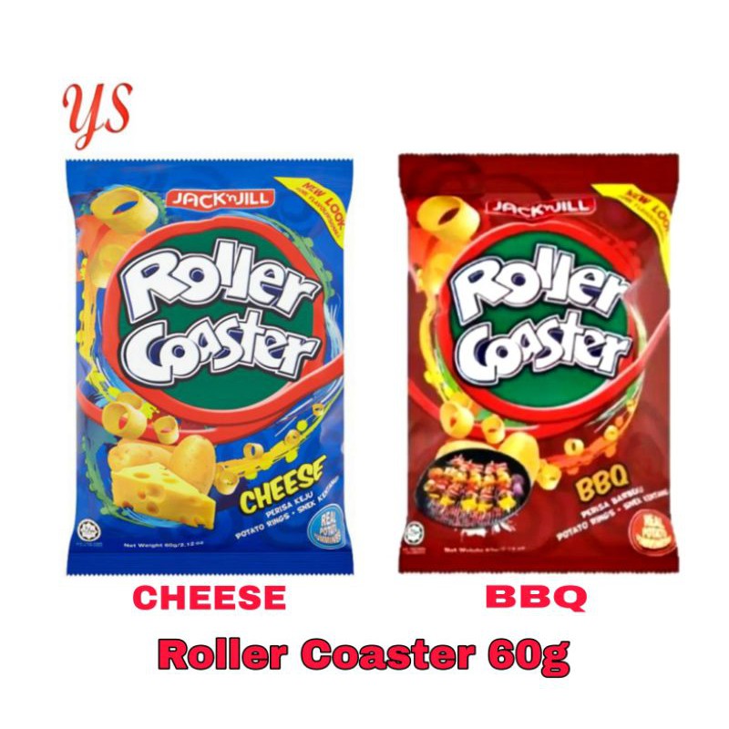 Roller Coaster Cheese BBQ 60g Shopee Malaysia