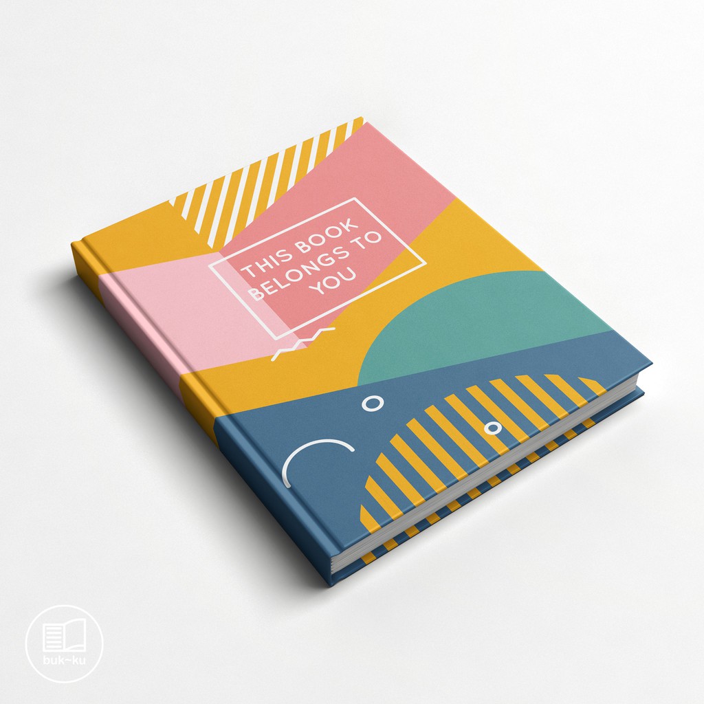 Custom notebook book, college school notes, memphis notes 01 | Shopee ...