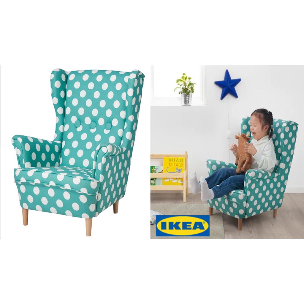 Ikea strandmon children's online armchair