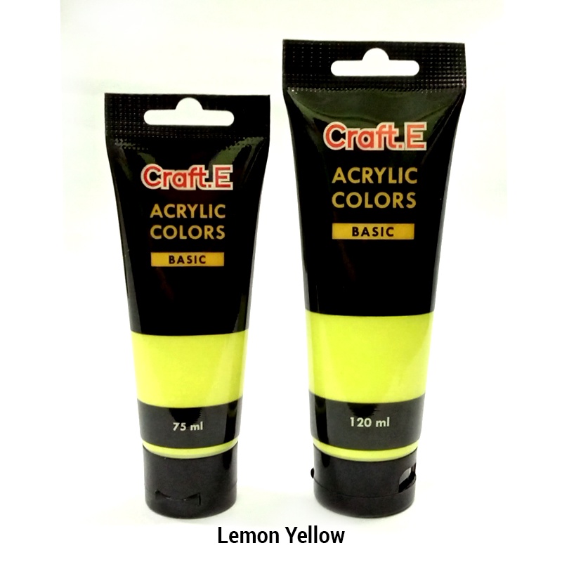 Craft.E Acrylic Colors 75 ml / 120ml / Acrylic Colors (Basic