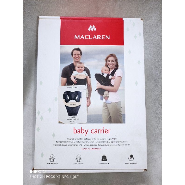 Maclaren Baby Carrier