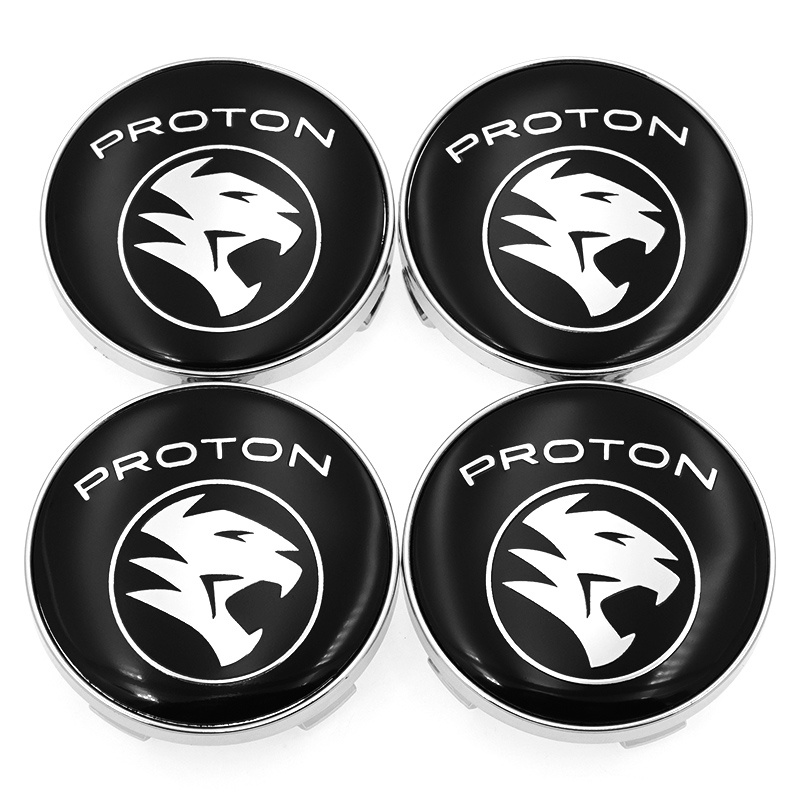 CarDIY 4pcs 60mm Wheel Cap For Proton Exora Iriz R3 Wira Saga Satria ...
