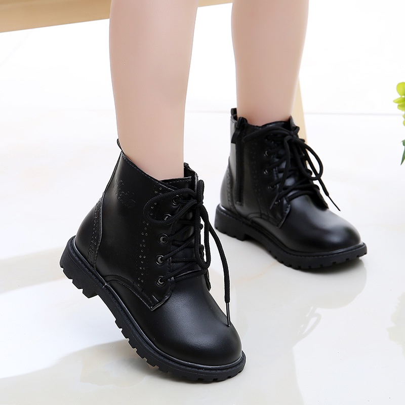 Girls size 2025 3 black boots