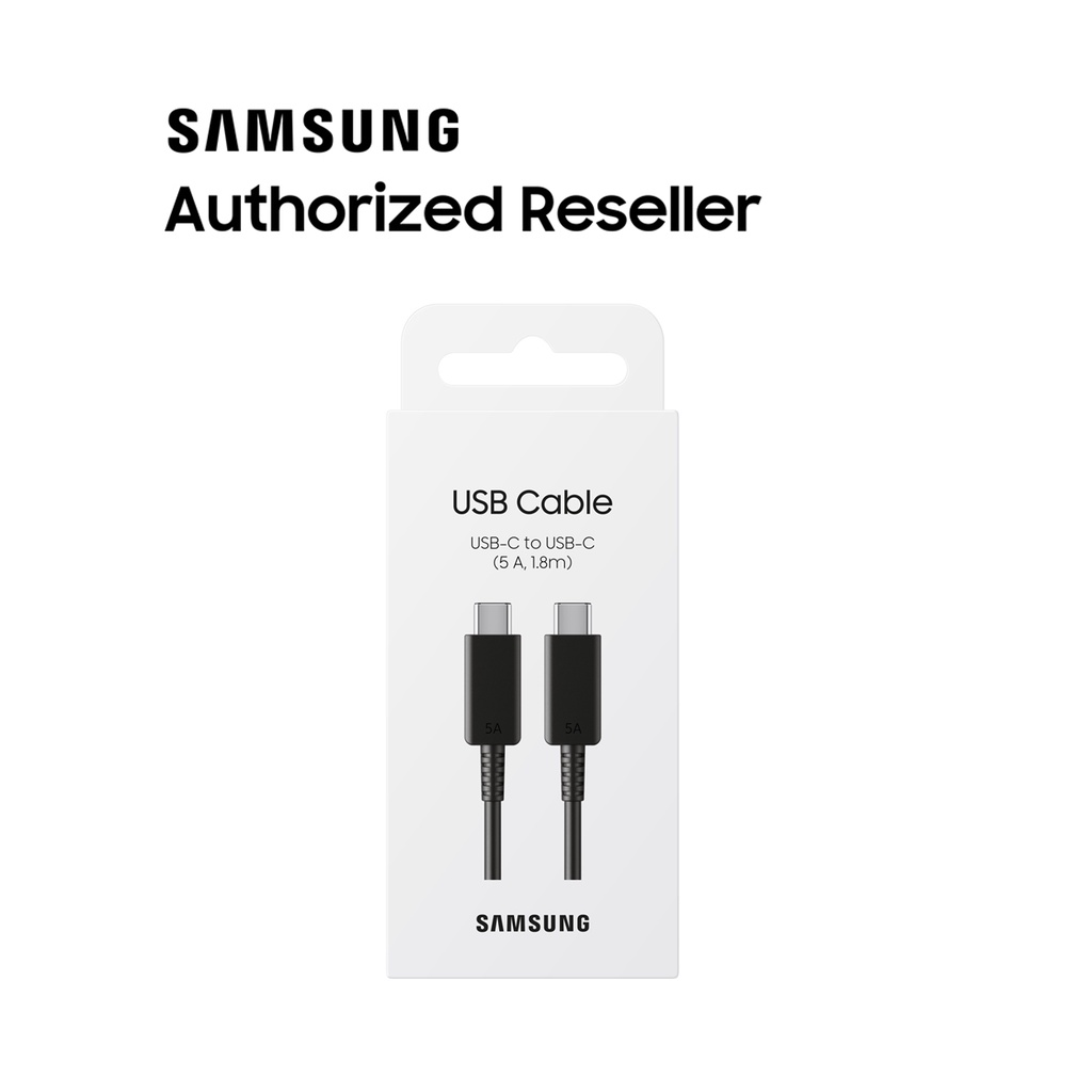 SAMSUNG USB CABLE(TYPE C TO TYPE C)(5A,1.8M) Shopee Malaysia