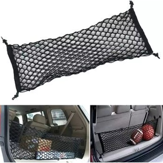 Car Luggage Net, 90 X 65 Cm, Universal Double Layer Luggage Net Roof