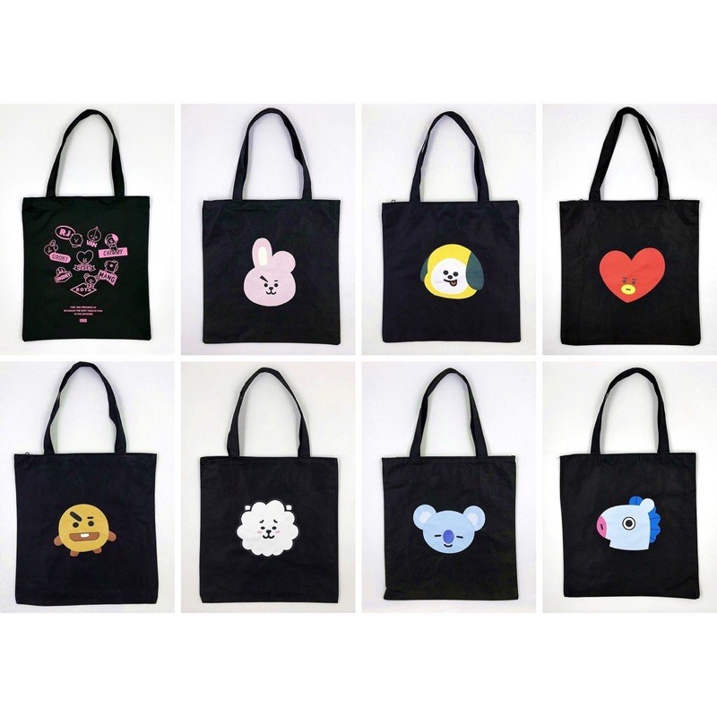 Tote bag bt21 shopee sale