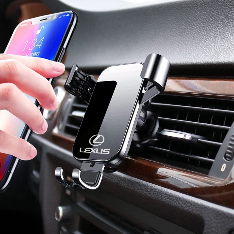 ABS Car Phone Holder Vent Clip Gravity Stand For Lexus IS250 IS200