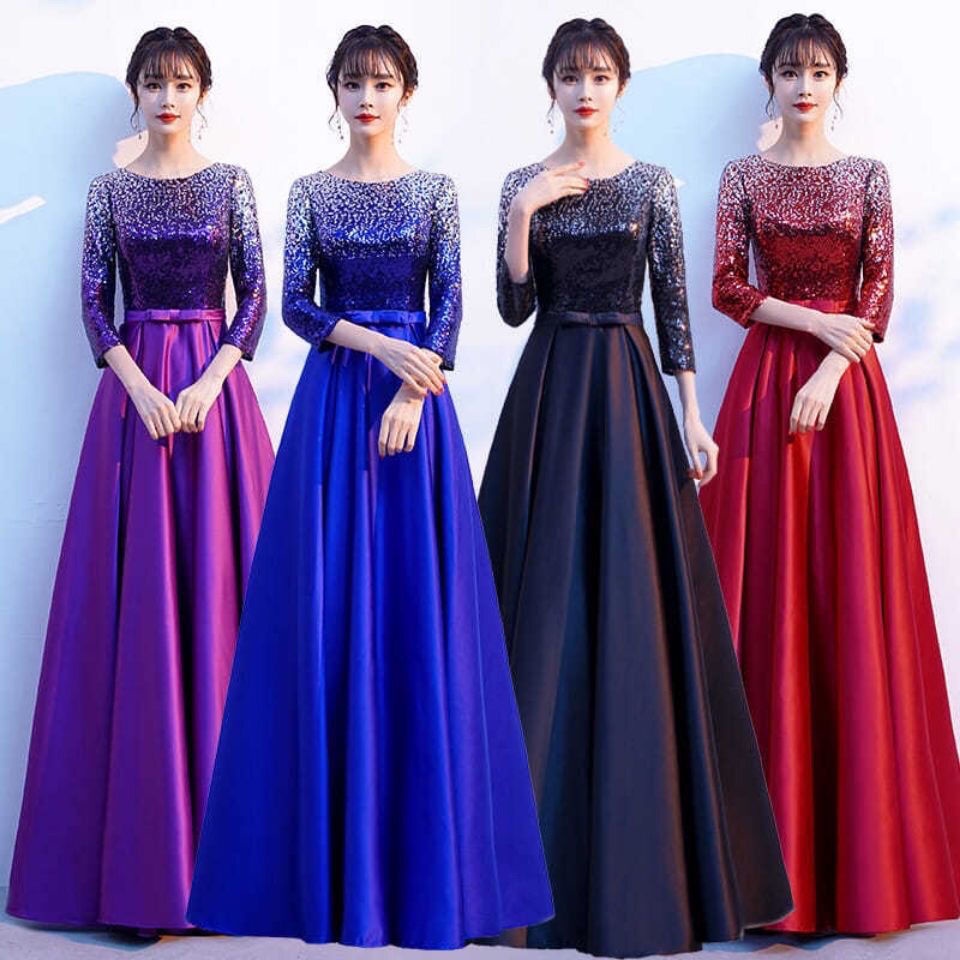 Kostum koir besar pakaian persembahan wanita big swing skirt party ...