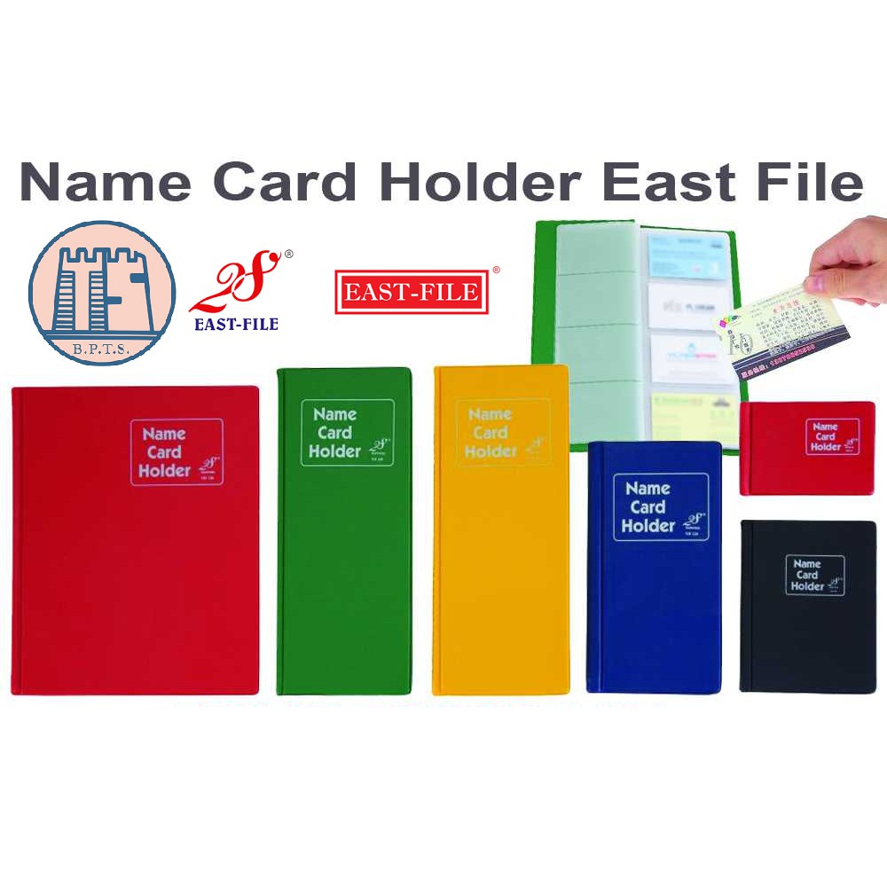 PVC Name Card Holder / Business Card Holder (160/240/320) Cards