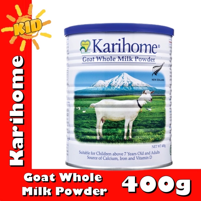 Karihome Goat Whole Milk Powder Adult Goat Milk 400g Exp09/2026 Shopee Malaysia
