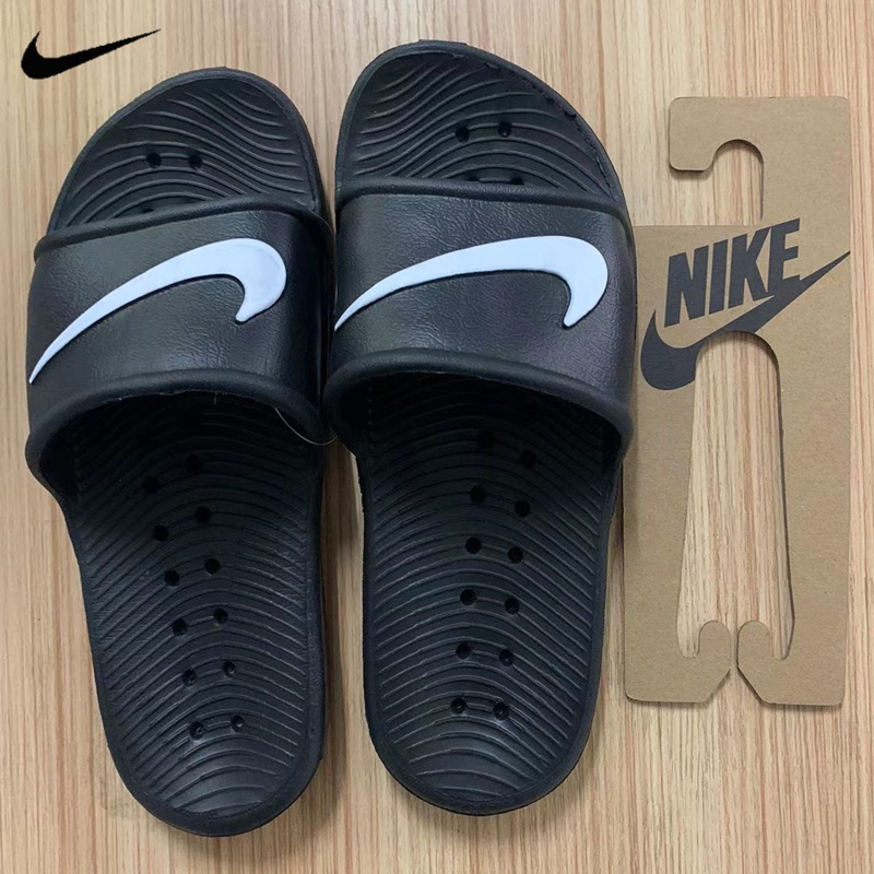 Nike100 Anti Slip Men s Slippers Kawa Shower Slippers Bathroom Slippers Breathable Casual Slippers Hole Slippers 832655 001