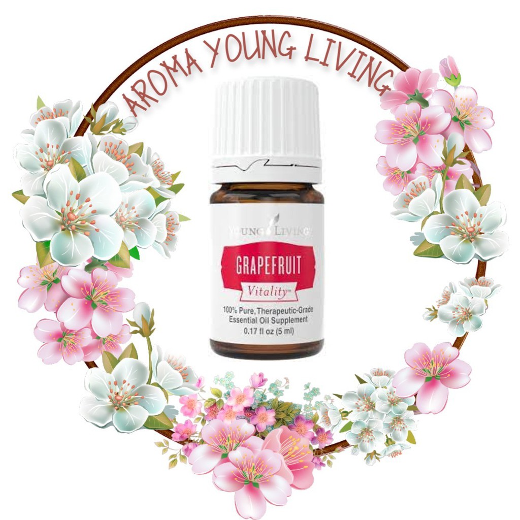 Young Living YL Grapefruit EO Flavoring 5ml (Oil Level 8595