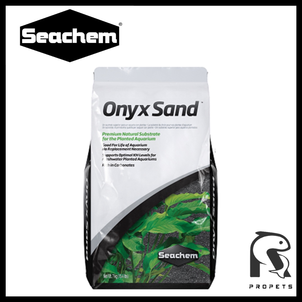 Seachem Onyx Sand Premium natural sand for the planted