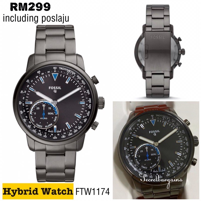 Fossil hybrid smartwatch q goodwin online