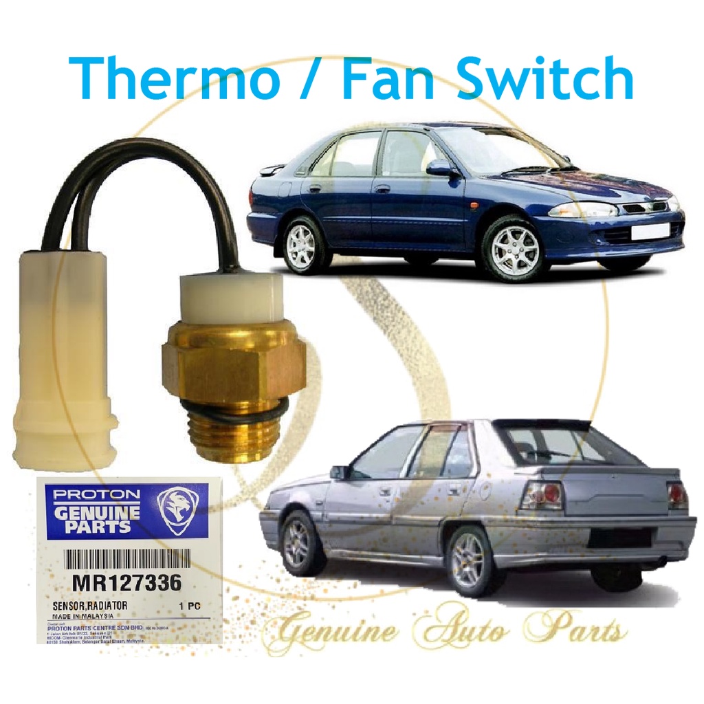 (100% ORIGINAL) RADIATOR FAN SWITCH THERMO SWITCH PROTON WIRA 1.3 1.5 ...