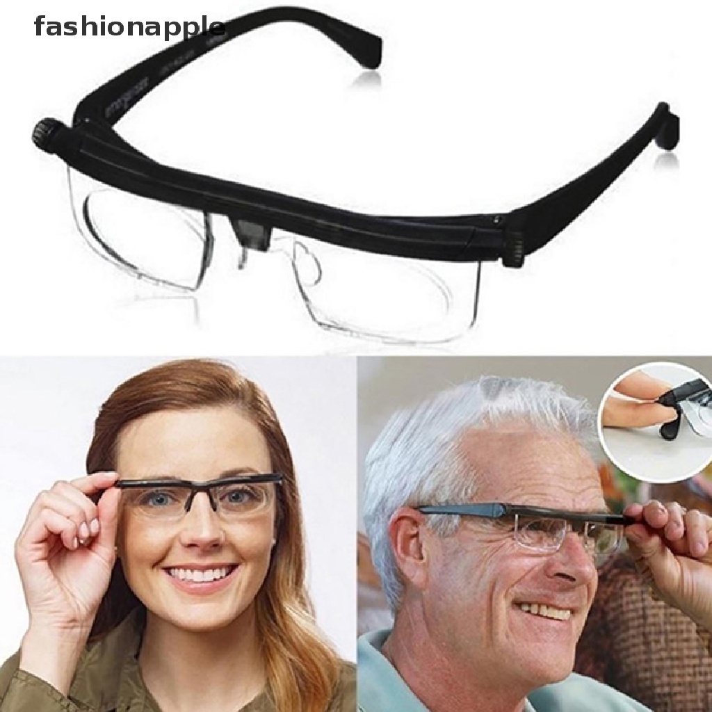 FAMY Adjustable Strength Lens Eyewear Variable Focus Distance Vision Zoom Glasses FAA Shopee