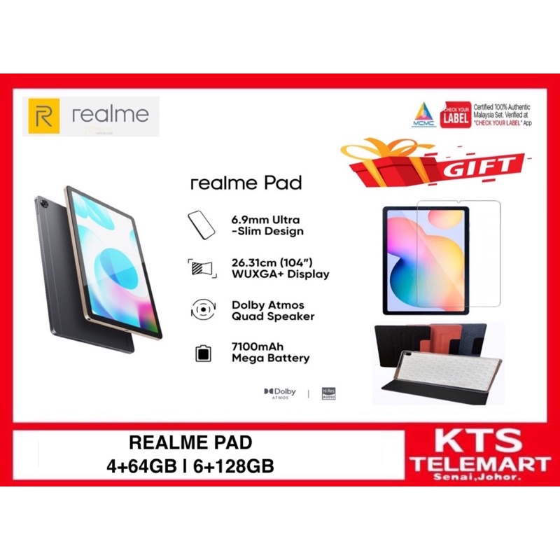 REALME PAD (4+64GB & 6+128GB) | Shopee Malaysia