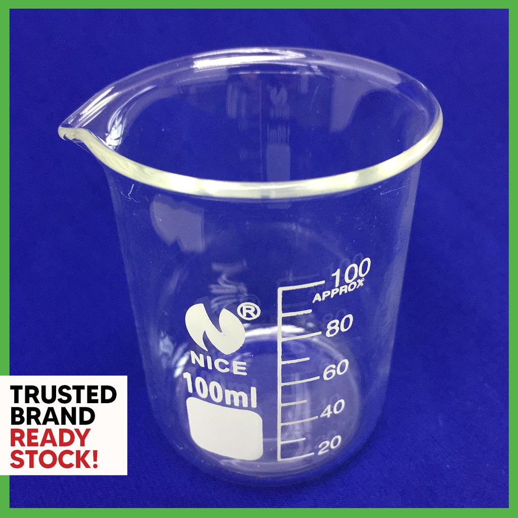 Borosilicate Glass Beaker NICE (100mL / 250mL / 1000mL) Shopee Malaysia