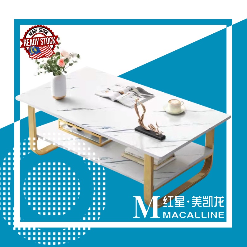 MACALLINE READY STOCK Simple And Stylish Double Layer Living Room