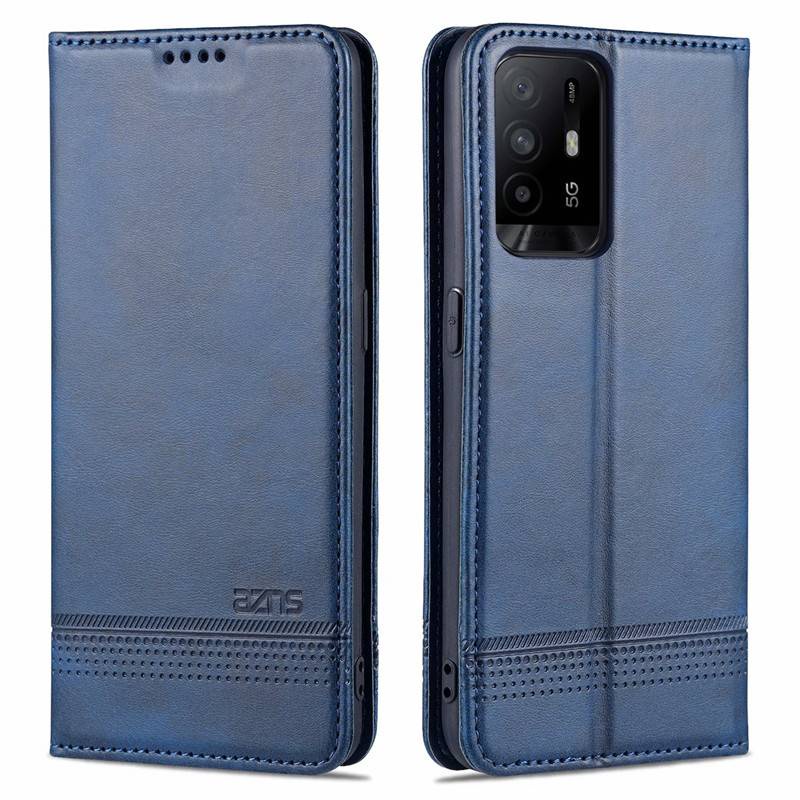 Custodia OPPO Reno6 5G HONLEN - Cover A Portafoglio In Pelle PU Con Stampata Mandala, 3 Slot Schede E Stand Integrato - copertina