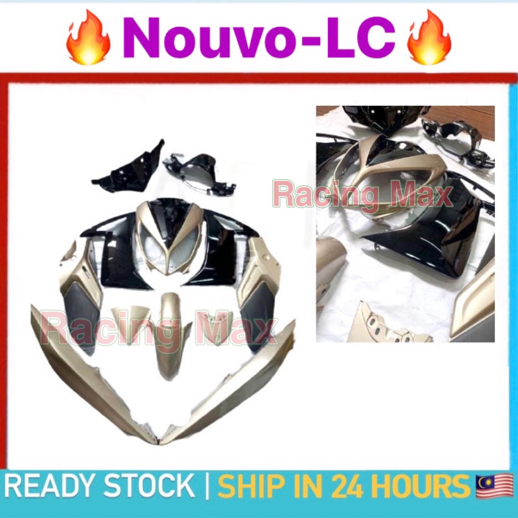 Nouvolc Nouvo Lc Body Cover Set Coverset Body Kit Colour Parts Bodyset At135 Nouvo Lc135 Lc 135